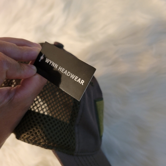 Brown and Green USA Mens Cap - Picture 8 of 9